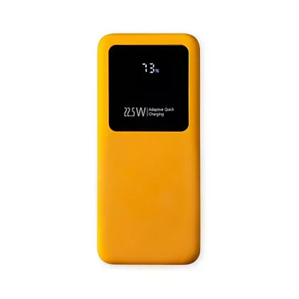 Внешний аккумулятор Kris soft touch, 10000mAh (Жёлтый), фото 2