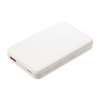 Внешний аккумулятор Ларго PD (Largo PD) 5000mAh с функцией беспроводной зарядки 15W, белый, фото 2