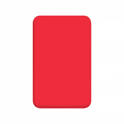 Внешний аккумулятор Ларго PD (Largo PD) 5000mAh с функцией беспроводной зарядки 15W, красный, фото 4