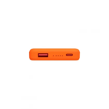 Внешний аккумулятор Ларго PD (Largo PD) 5000mAh с функцией беспроводной зарядки 15W, оранжевый, фото 6