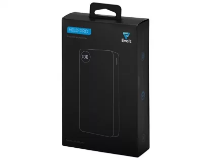 Внешний аккумулятор «Mild Pro» c быстрой зарядкой QC/PD, 20 000 mAh, серый (Р), фото 10