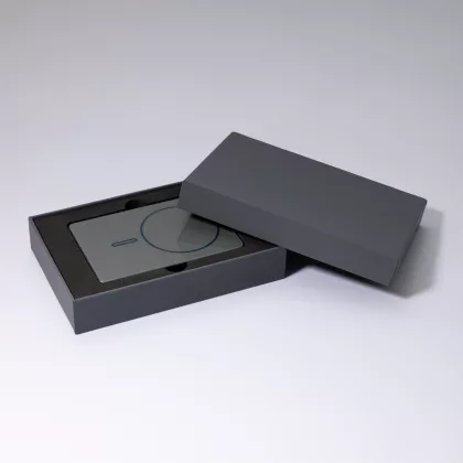 Внешний аккумулятор Оникс PD (Onyx PD) 5000mAh с функцией беспроводной зарядки 15W, серый, фото 12