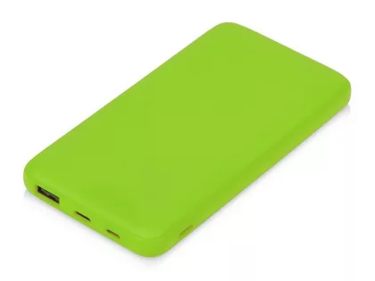 Внешний аккумулятор "Powerbank C2", 10000 mAh зеленое яблоко