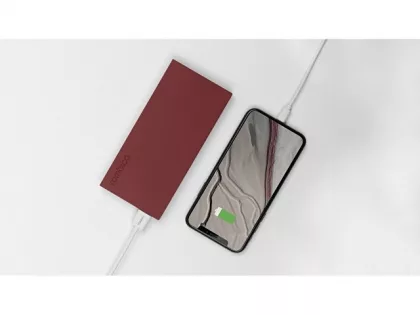 Внешний аккумулятор Rombica NEO ARIA Claret, 10000 мАч, Soft-touch, PD, QCharge, Type-C, бордовый (Р), фото 8