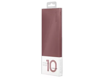 Внешний аккумулятор Rombica NEO ARIA Claret, 10000 мАч, Soft-touch, PD, QCharge, Type-C, бордовый (Р), фото 4