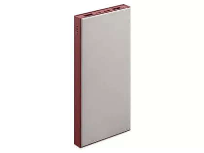 Внешний аккумулятор Rombica NEO ARIA Claret, 10000 мАч, Soft-touch, PD, QCharge, Type-C, бордовый (Р), фото 3