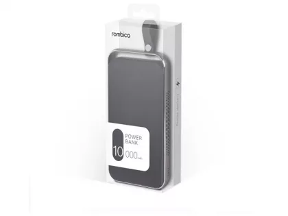 Внешний аккумулятор Rombica NEO Electron Black, 10000 мАч, черный, фото 5
