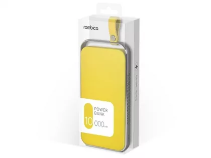 Внешний аккумулятор Rombica NEO Electron Yellow, 10000 мАч, желтый (Р), фото 5