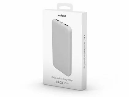 Внешний аккумулятор Rombica NEO P10 White (Р), фото 4