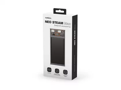 Внешний аккумулятор Rombica NEO Steam Max Gray, фото 7
