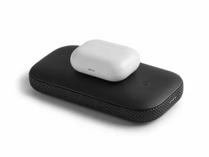 Внешний аккумулятор с беспроводной колонкой Powersound, черный, фото 6