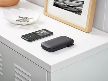 Внешний аккумулятор с беспроводной колонкой Powersound, черный, фото 13
