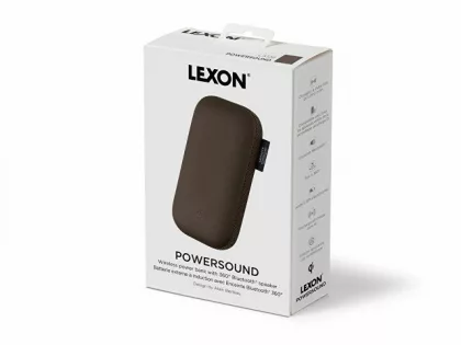 Внешний аккумулятор с беспроводной колонкой Powersound, черный, фото 14