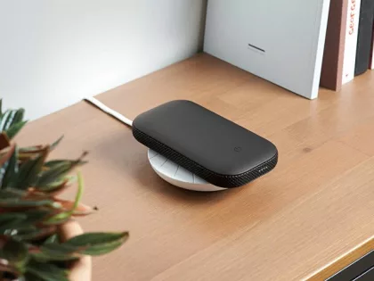 Внешний аккумулятор с беспроводной колонкой Powersound, черный, фото 11