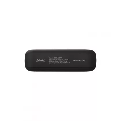 Внешний аккумулятор с функцией быстрой зарядки Формула (Formula) 10000 mAh, черный, фото 5