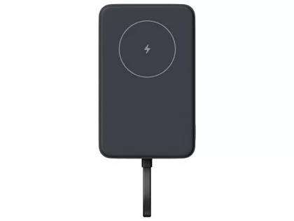 Внешний аккумулятор с кабелем Xiaomi 33W Magnetic Power Bank 10000mAh (Integrated Cable) Gray, фото 2