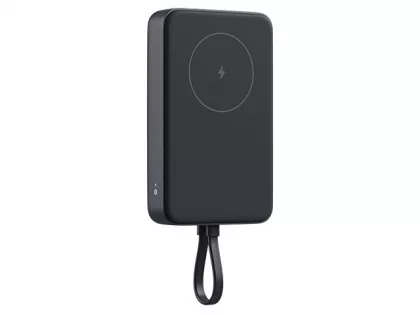 Внешний аккумулятор с кабелем Xiaomi 33W Magnetic Power Bank 10000mAh (Integrated Cable) Gray, фото 10