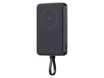 Внешний аккумулятор с кабелем Xiaomi 33W Magnetic Power Bank 10000mAh (Integrated Cable) Gray, фото 9