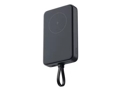 Внешний аккумулятор с кабелем Xiaomi 33W Magnetic Power Bank 10000mAh (Integrated Cable) Gray, фото 1