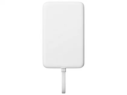 Внешний аккумулятор с кабелем Xiaomi 33W Magnetic Power Bank 10000mAh (Integrated Cable) White, фото 3