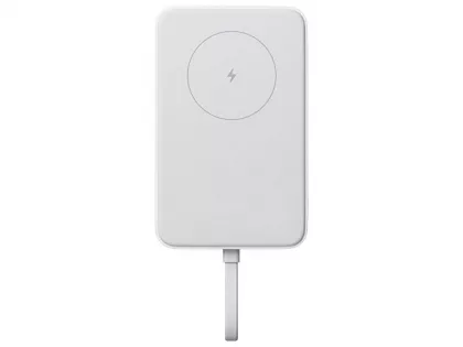 Внешний аккумулятор с кабелем Xiaomi 33W Magnetic Power Bank 10000mAh (Integrated Cable) White, фото 2
