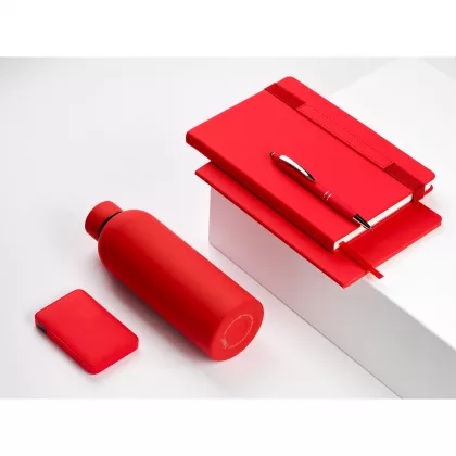 Внешний аккумулятор с подсветкой Анкор (Ancor) 5000 mAh, красный, фото 11