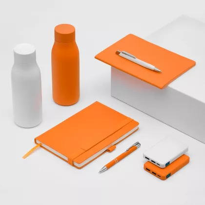 Внешний аккумулятор с подсветкой Анкор (Ancor) 5000 mAh, оранжевый, фото 10