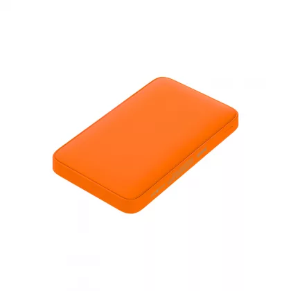 Внешний аккумулятор с подсветкой Анкор (Ancor) 5000 mAh, оранжевый, фото 2