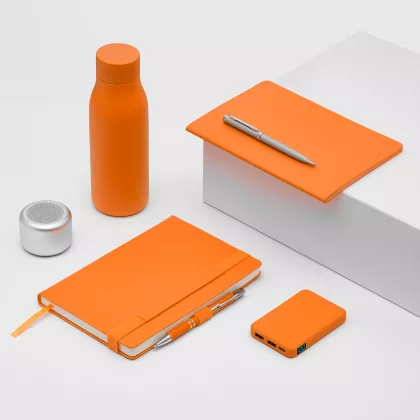 Внешний аккумулятор с подсветкой Анкор (Ancor) 5000 mAh, оранжевый, фото 11