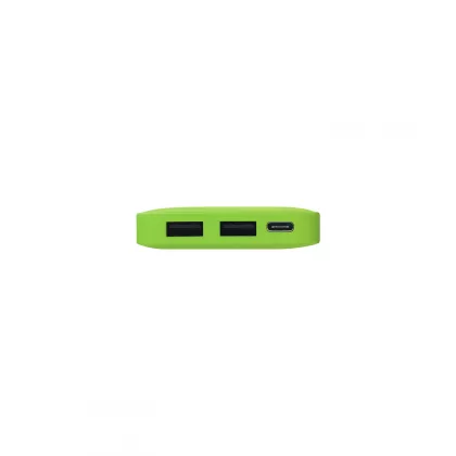 Внешний аккумулятор с подсветкой Анкор (Ancor) 5000 mAh, салатовый, фото 6
