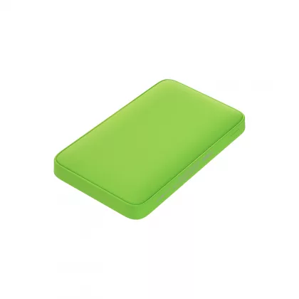 Внешний аккумулятор с подсветкой Анкор (Ancor) 5000 mAh, салатовый, фото 2