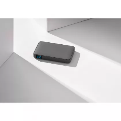 Внешний аккумулятор с подсветкой Анкор (Ancor) 5000 mAh, серый, фото 8