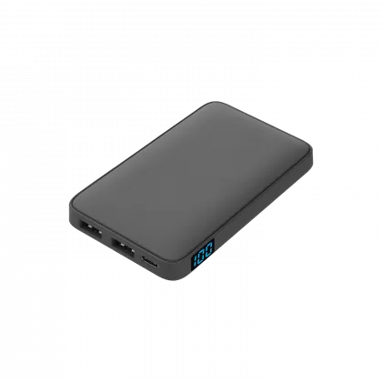 Внешний аккумулятор с подсветкой Анкор (Ancor) 5000 mAh, серый