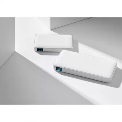 Внешний аккумулятор с подсветкой Анкор Плюс PD (Ancor PD Plus) 10000 mAh, белый, фото 9