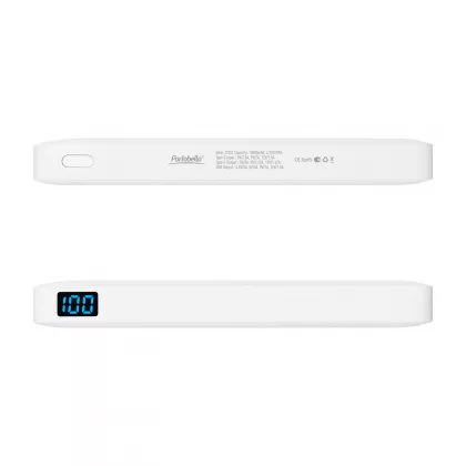 Внешний аккумулятор с подсветкой Анкор Плюс PD (Ancor PD Plus) 10000 mAh, белый, фото 5