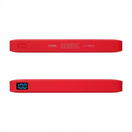Внешний аккумулятор с подсветкой Анкор Плюс PD (Ancor PD Plus) 10000 mAh, красный, фото 5