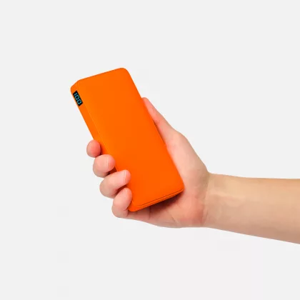Внешний аккумулятор с подсветкой Анкор Плюс PD (Ancor PD Plus) 10000 mAh, оранжевый, фото 7