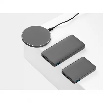 Внешний аккумулятор с подсветкой Анкор Плюс PD (Ancor PD Plus) 10000 mAh, серый, фото 10