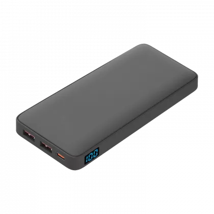 Внешний аккумулятор с подсветкой Анкор Плюс PD (Ancor PD Plus) 10000 mAh, серый
