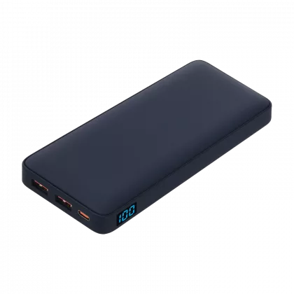 Внешний аккумулятор с подсветкой Анкор Плюс PD (Ancor PD Plus) 10000 mAh, синий