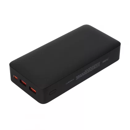 Внешний аккумулятор с подсветкой Анкор Плюс PD (Ancor PD Plus) 20000 mAh, черный, фото 2