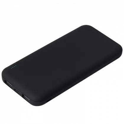 Внешний аккумулятор с подсветкой Люче (Luce) 10000 mAh, черный