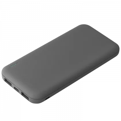 Внешний аккумулятор с подсветкой Люче (Luce) 10000 mAh, серый