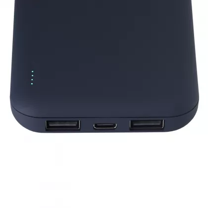 Внешний аккумулятор с подсветкой Люче (Luce) 10000 mAh, синий, фото 6