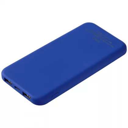 Внешний аккумулятор с подсветкой Люче Ультрамарин (Luce Ultramarine) 10000 mAh, ярко-синий, фото 3