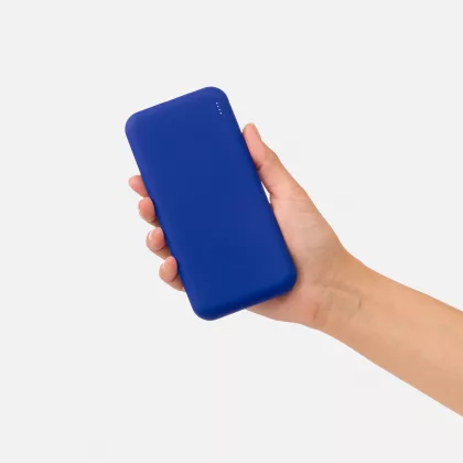 Внешний аккумулятор с подсветкой Люче Ультрамарин (Luce Ultramarine) 10000 mAh, ярко-синий, фото 5