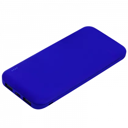 Внешний аккумулятор с подсветкой Люче Ультрамарин (Luce Ultramarine) 10000 mAh, ярко-синий