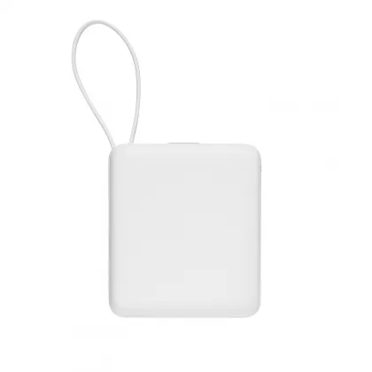 Внешний аккумулятор с подсветкой Риттер PD (Ritter PD) 10000mAh с функцией беспроводной зарядки 15W, белый, фото 6