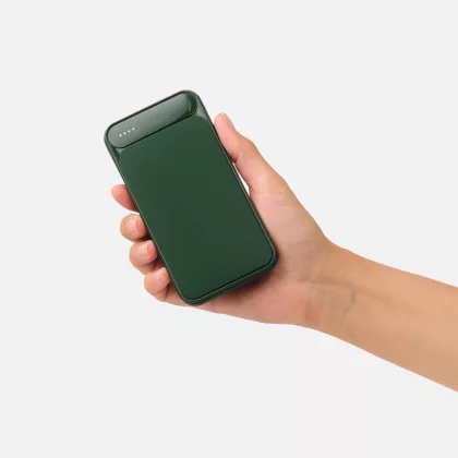 Внешний аккумулятор с подсветкой Старлайт Плюс PB (Starlight Plus PB) 10000 mAh, зеленый, фото 2