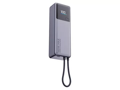 Внешний аккумулятор со встроенным кабелем Xiaomi 165W Power Bank 10000mAh (Integrated Cable) GL, фото 3